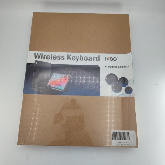 IVSO iPad Pro 12.9 2018 Gray Wireless Bluetooth Keyboard Case Stand - Picture 6 of 8